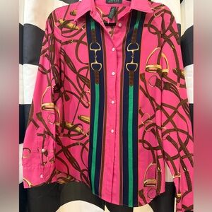 Ralph Lauren Pink Button Down Shirt